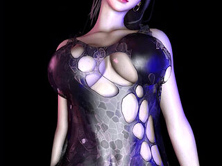 Sculpted Seduction: 3D Girl Model - 3D Animation Hentai