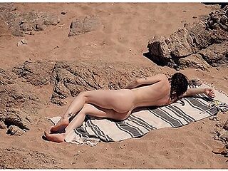 Horny College Girl Fuck A Stranger In A Nude Beach - Little Arden