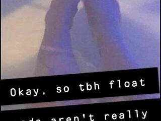 Redhead's Water Masturbation (hydrobation) at the Float Pod