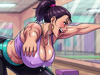 Huge Boobs Yoga