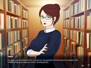 Quickie a Love Hotel Story Student Fucks His Professor in the Library and Creampies Her Pussy Hentai Porn - Episode 19