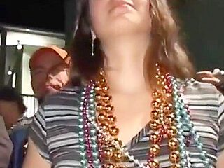 Mardi gras tits flashing 1282