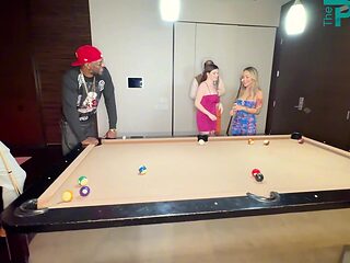 Petite Asian starlet gets BBC at party