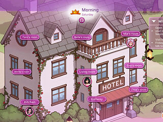 Sex Apartment 2: Grand Hotel Gameplay Part 3 - Mia Performs a Private Show with Taro