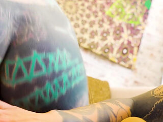 Tattooed Threesome with ATM, Ata & Big Cumshot