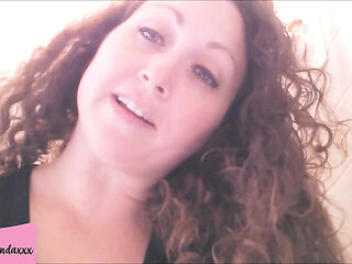 Goddess Amanda's Dirty Talk & Pissing Fetish - Shaved Pussy MILF in Bathroom