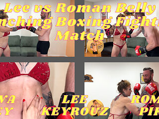 Lee Vs Roman Belly Punching Boxing Fighting Match 4K