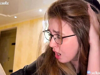 Step Son Creampie - Alina Rai's Pussy Filled With Thick Cum