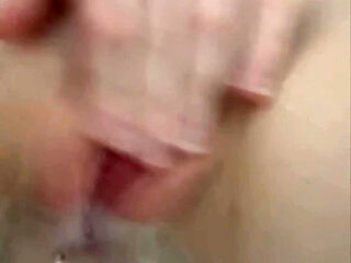 Playing with My Pussy in the Bath