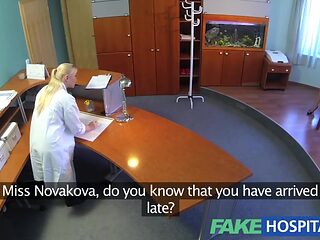 FakeHospital Perfect sexy blonde gets probed and squirts