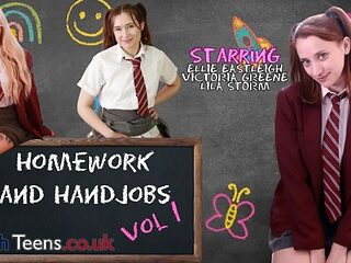 Cutie's college student dirt by British Teens