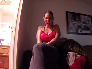 Samantha Rone Has Stinky Smelly Feet!