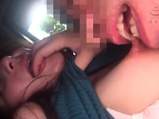 Sexy Asian Japanese Teen Suckin and Finger