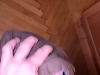 Blowjob Ambushed as I Try to Raid the Fridge.