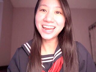 Education, japanese schoolgirl, asmr asian