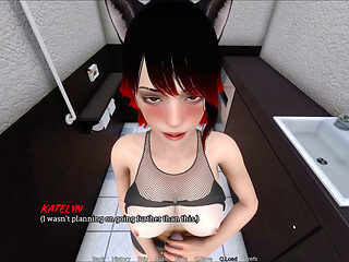 Stepsister Helping Her 18 Plus Stepbro With Mouth Inside Toilet