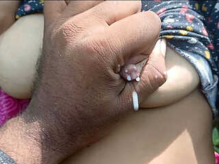 Indian Bhabhi Fucked Hard in Jungle - Hindi Sex with Kimmo, Blowjob, Handjob, Cowgirl, Cum in Mouth