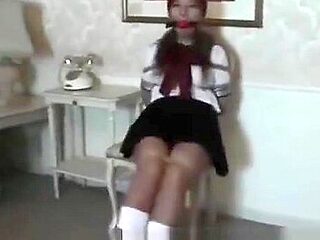 Alisa Todo in outfit bondage 001