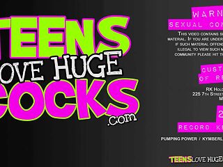 Sexy teens Kharlie Stone and Kymberlee Anna explore their desires in locker room
