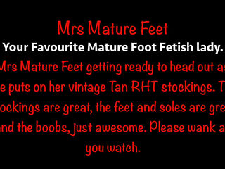 Vintage Rht Stockings Going