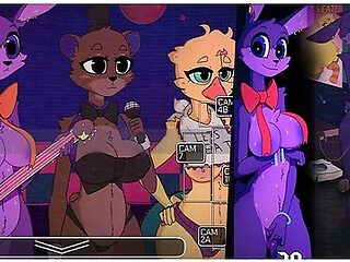 Car Toon In Five Nights At Fuzzboobs: Definitive Edition Porn Game - 1st Full Night Game Play