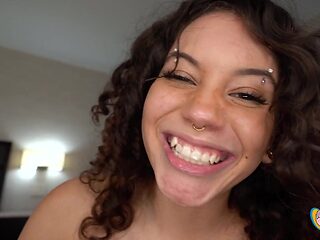 Nicoluva's Brunette POV Passion Sparks Wild Sensual Footjob Heat