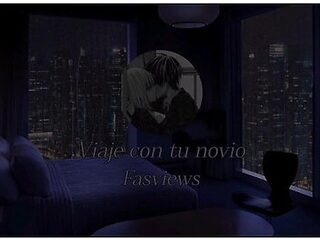 Car Toon In Coges Con Tu Novio En Noche De Viaje - Asmr Audio Roleplay