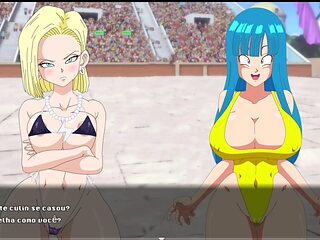 Supah slut Z Tournament: Android 18 gets pregnant again