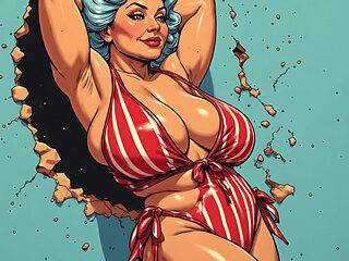 Chubby Bikini Beauties Art