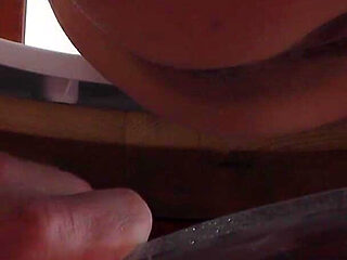 Dyanna Smokes on Her Live Toilet