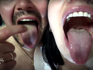 Two crazy giants dangle you above their hungry mouths before fighting over who will eat you alive