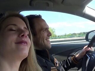 Melody Pleasure and Cheffie behind the scenes in Gelsenkirchen