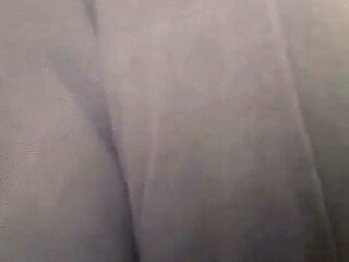 After Gym Tease -shorts off, Natural Tits and Jeans on