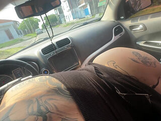 Oral Sex in the Car, They Roll Down the Windows so Everyone Can See Me Sucking It