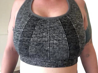 Bouncing My Boobs in Sports Bras