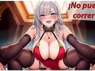 She Removes The Cage... But Won't Let You Escape! Spanish JOI Hentai