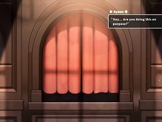 Hottest hot cleric gyaru performs blowjob in summer anime booth