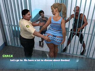 Gordon - Gameplay - Roleplay - Karan Story - Sheriff Fucks Karan in Prison for Freeing Her Teen Friend