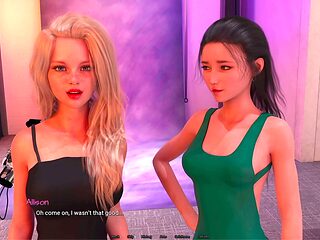 Stunning 18-year-old platinum-blonde caught nude in the dressing room