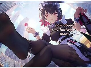Your Maid Wants To See If You Are Qualified To Serve Her (femdom, Foot Fetish, Shoe Feitsh)
