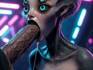 Horny Aliens, Monsters & Slutty Fairies Take Giant Cocks AI-generated Fantasy Compilation