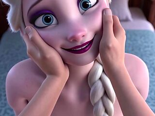 Frozen's Elsa ends up taking a fat Disney dick in a POV movie