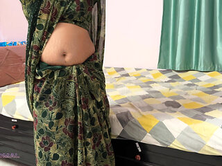 Komal started to leave the land standing on her old couch and then