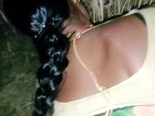 Desi Bhabhi RadhaDevi Hot Night Sex in Wheat Fields - Indian Aunty Fucked Hard