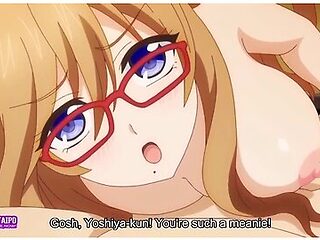 Hentai Anime In Busty Glasses Babe Gets Her Doggystyle Position With Her Lover Anime Hentai 1080p