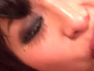 Horny Asian Slut Gets Fucked Hard by Multiple Guys and Facialized