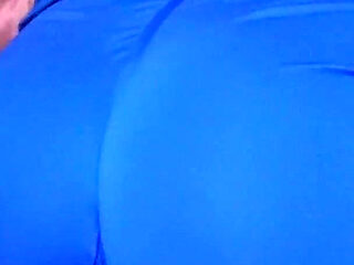 Brazilian Booty Queen in Tight Academy Shorts