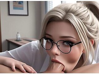 Ai Generated - School Principal Fucks Student - Car Toon