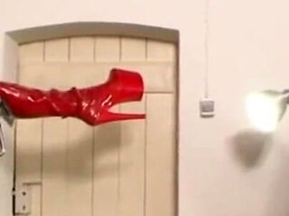 Humiliating ass penetrated in women dress