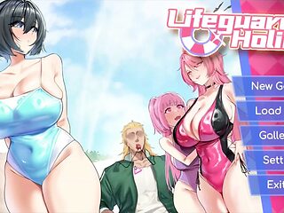 Hentai Game – Minami Hentai Gallery Scene Pool Sex - Lifeguard Holic